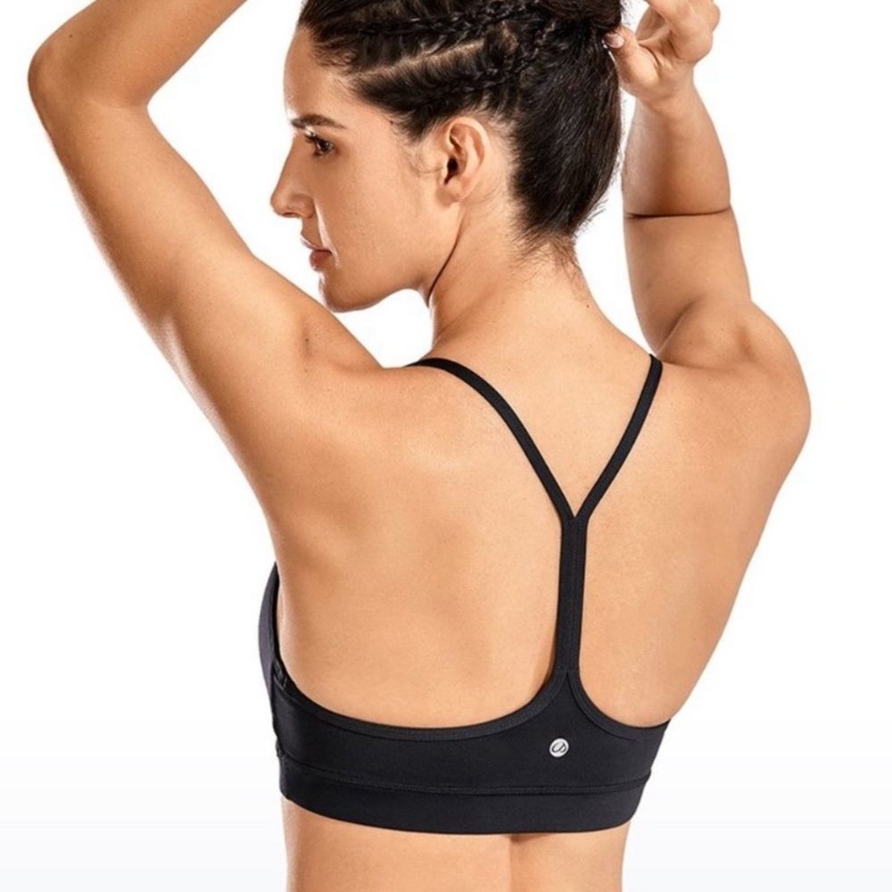 Crz yoga strappy Y-back sports bra - NEW